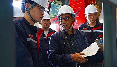 Dự án băng tải đai Indonesia đã vượt qua đợt kiểm tra cuố...