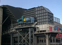 Máy cấp liệu tạp dề than